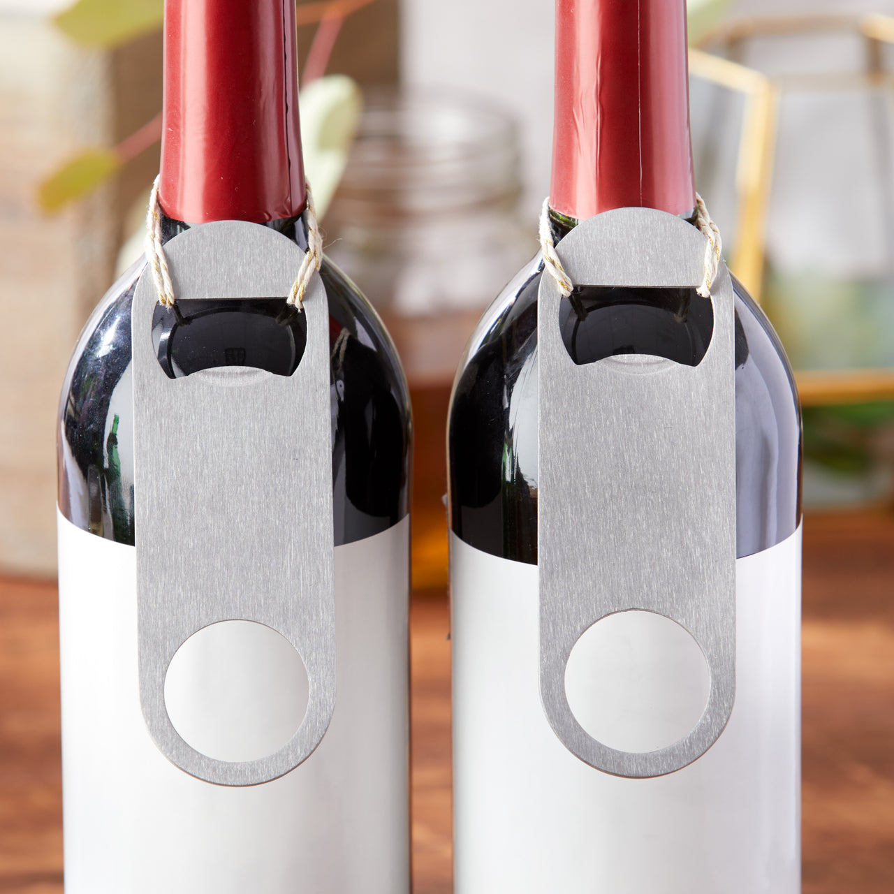 DIY Silver Oblong Bottle Opener