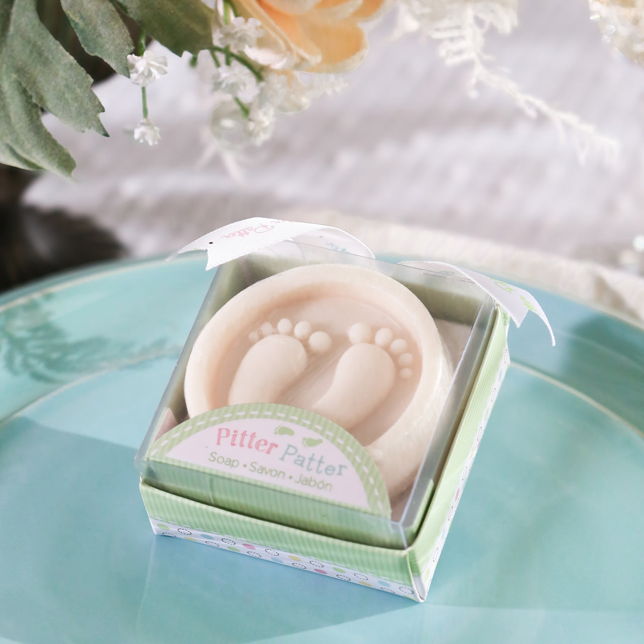 Pitter Patter Baby Shower Soap