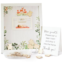Woodland Baby Shower Guest Book Alternative
