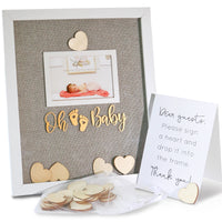 Thumbnail for Oh Baby Guest Book Alternative - Frame