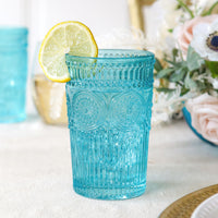 Thumbnail for 13 oz. Vintage Textured Aqua Drinkware (Set of 6)