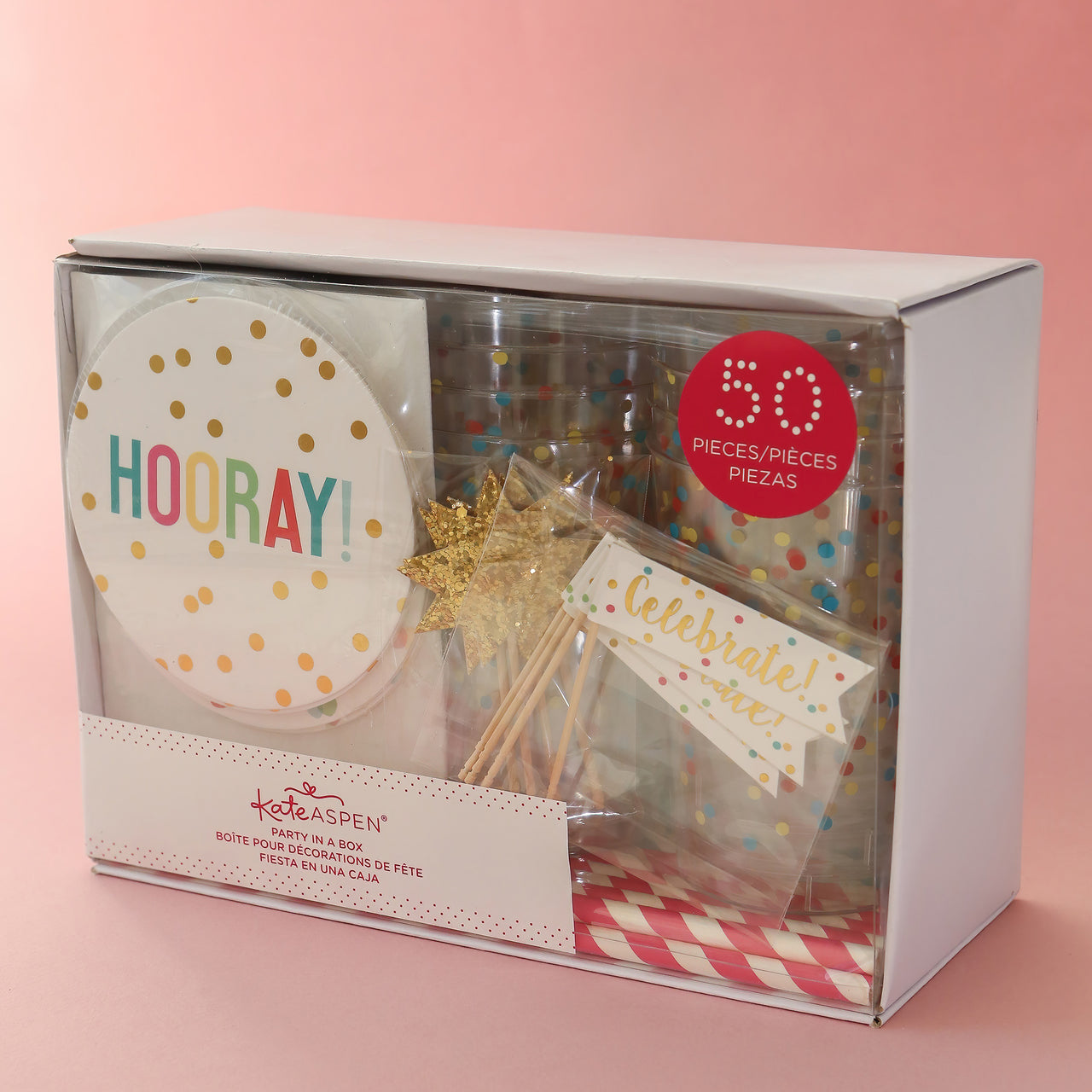 Hooray 50 Piece Party in a Box