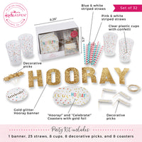 Hooray 50 Piece Party in a Box