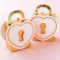 Love Lock Favor Box (Set of 12)
