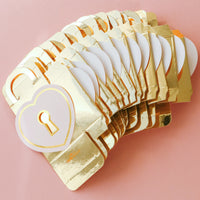 Love Lock Favor Box (Set of 12)