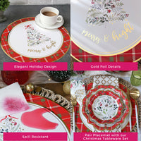 Christmas 13” Charger Plate Placemat | My Wedding Favors | Alternate Image 5