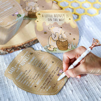Honey Bear 50pc Cardstock Baby Shower Game Set Alternate Image 4 MWF | Games and Advice Cards