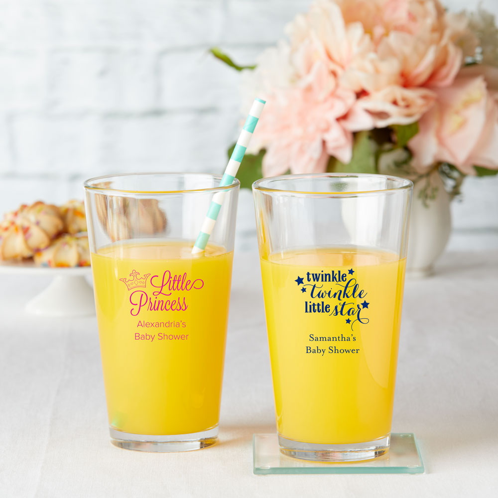 Personalized Pint Glasses - Chic Makings