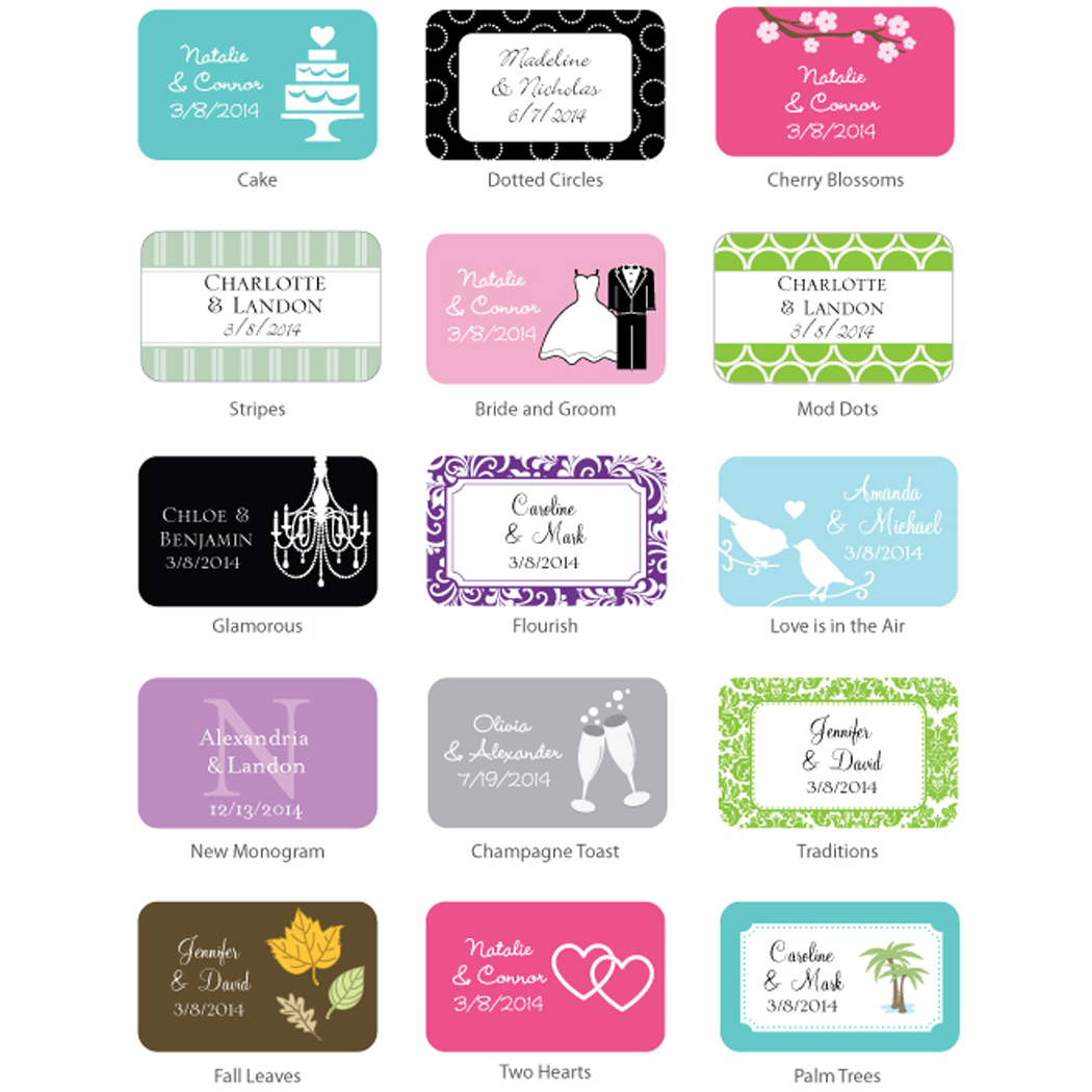 Personalized Matchboxes (Many Designs Available) (Set of 50)