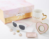 Thumbnail for Pink & Gold Will You Be My Bridesmaid Kit Gift Box - Alternate Image 4 | My Wedding Favors