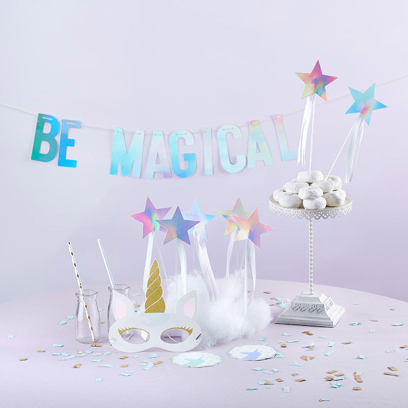 Enchanted Unicorn 49 piece Party Décor Kit - Main Image | My Wedding Favors