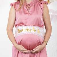 Thumbnail for Baby Shower Belly Sash & Game Set - Alternate Image 6 | My Wedding Favors