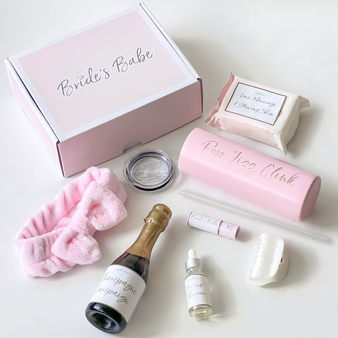 Bride's Babe Bridesmaid Gift Box Kit - Main Image | My Wedding Favors