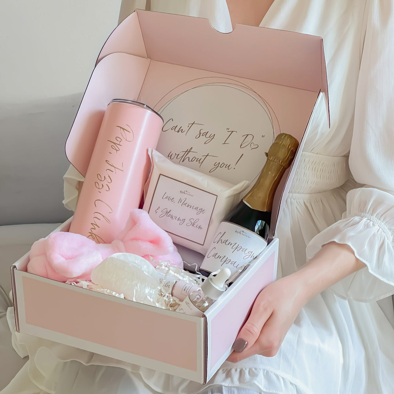 Bride's Babe Bridesmaid Gift Box Kit - Alternate Image 2 | My Wedding Favors