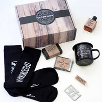 Thumbnail for Brew Crew Groomsman Gift Box Kit - Main Image | My Wedding Favors