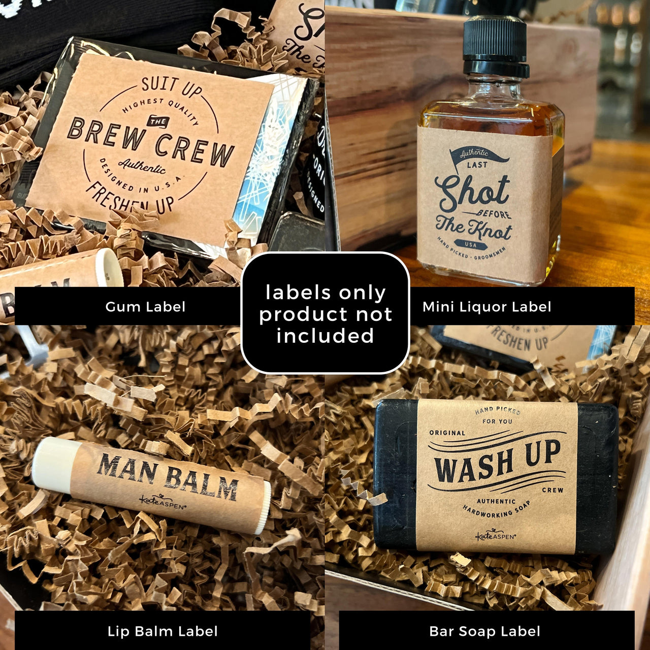 Brew Crew Groomsman Gift Box Kit - Alternate Image 5 | My Wedding Favors