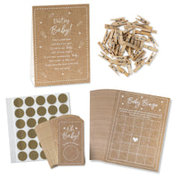 Thumbnail for Kraft Baby Shower Game Set - Alternate Image 8 | My Wedding Favors