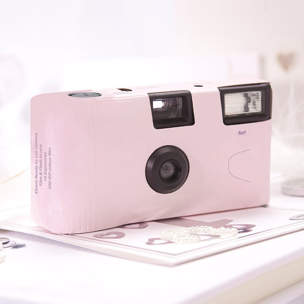 Disposable 35mm Film Camera with Flash (Multiple Designs Available) - Main Image1 | My Wedding Favors