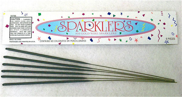 A Sparkle of Love Shimmering Wedding Sparklers - Main Image | My Wedding Favors