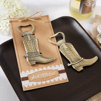 Thumbnail for Just Hitched Cowboy Boot Bottle Opener - Alternate Image 2 | My Wedding Favors