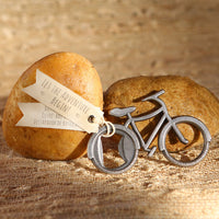 Thumbnail for Let's Go On an Adventure Bicycle Bottle Opener - Alternate Image 2 | My Wedding Favors