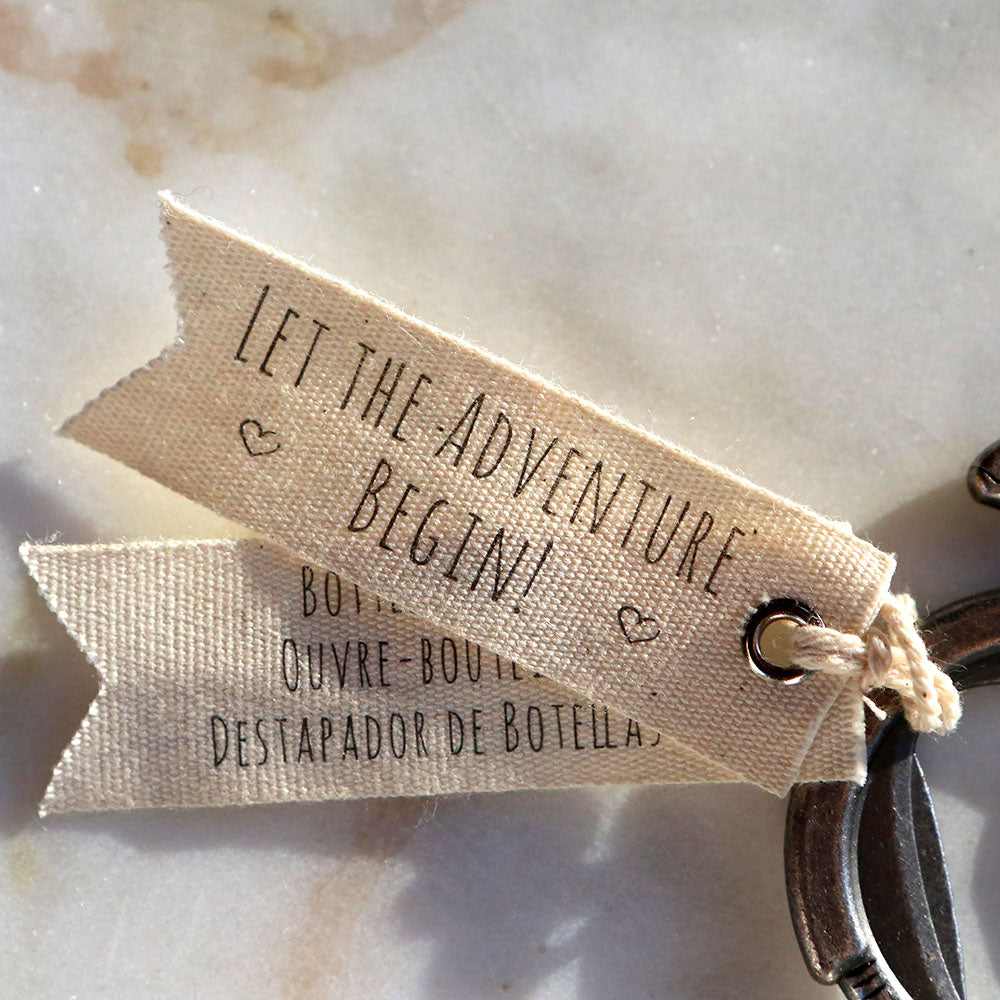 Let's Go On an Adventure Bicycle Bottle Opener - Alternate Image 4 | My Wedding Favors