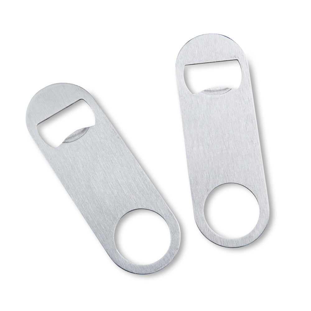 DIY Silver Oblong Bottle Opener - Alternate Image 2 | My Wedding Favors