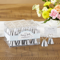 Thumbnail for Silver Kissing Bells Place Card/Photo Holder (Set of 24) - Alternate Image 3 | My Wedding Favors