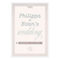 Thumbnail for Personalized Wanderlust Directional Poster - Alternate Image 2 | My Wedding Favors