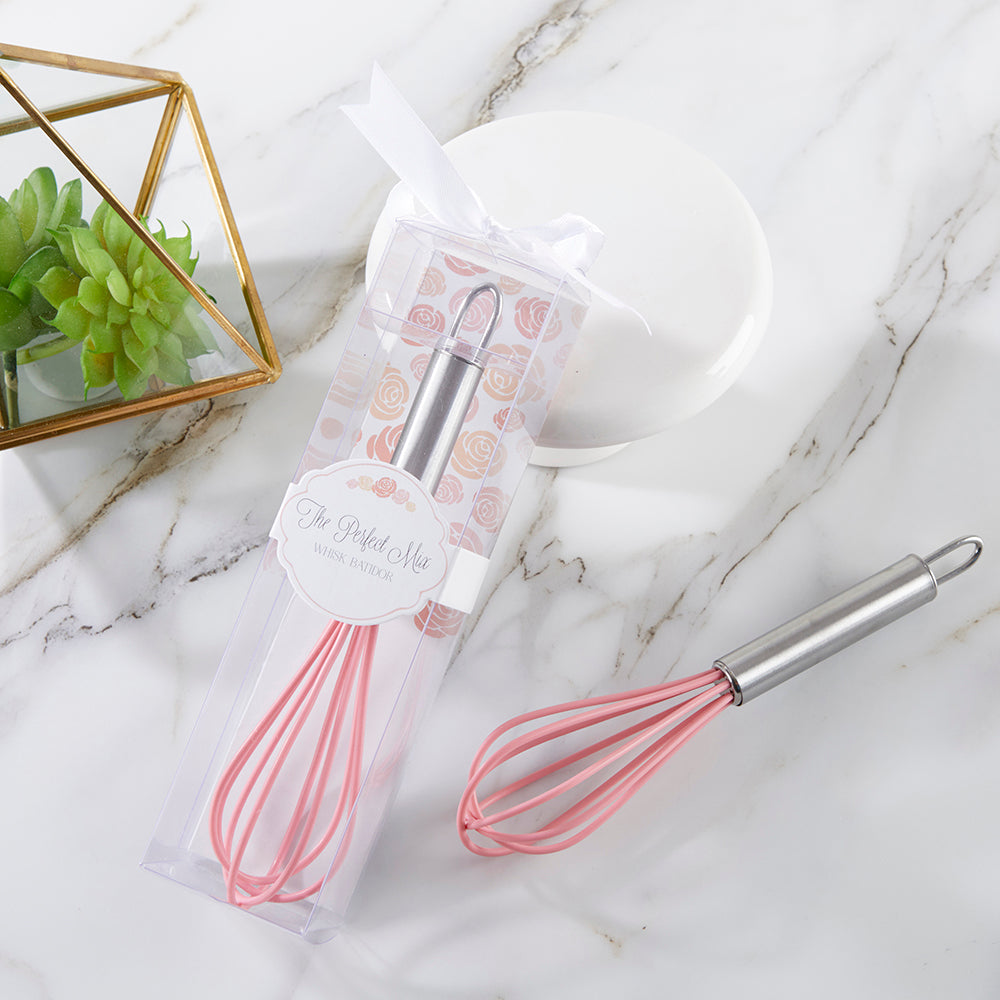 The Perfect Mix Pink Kitchen Whisk Bridal Shower Favor - Main Image | My Wedding Favors