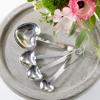 Thumbnail for Love Beyond Measure Heart Shaped Measuring Spoons - Wedding (Set of 4) - Alternate Image 2 | My Wedding Favors