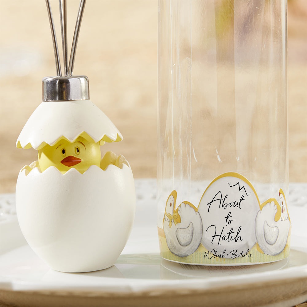 About to Hatch Stainless Steel Egg Whisk - Alternate Image 2 | My Wedding Favors