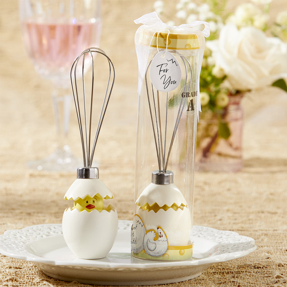 About to Hatch Stainless Steel Egg Whisk - Alternate Image 4 | My Wedding Favors