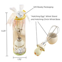 Thumbnail for About to Hatch Stainless Steel Egg Whisk - Alternate Image 6 | My Wedding Favors