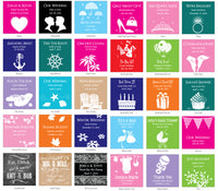 Thumbnail for Personalized Silhouette 2 oz. Hand Sanitizer Spray Bottle - Alternate Image 3 | My Wedding Favors