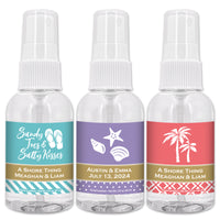 Thumbnail for Personalized Wedding 2 oz. Hand Sanitizer Spray Bottle - Alternate Image 2 | My Wedding Favors
