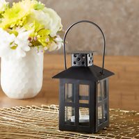 Black Mini Lantern - Alternate Image 3 | My Wedding Favors