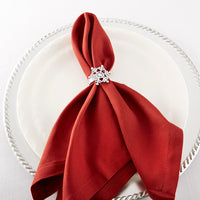 Thumbnail for Sparkling Snowflake Napkin Ring (Set of 4) - Alternate Image 8 | My Wedding Favors