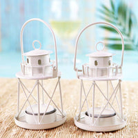 By the Sea Lighthouse Tealight Holder Lantern (Set of 4) - Alternate Image 4 | My Wedding Favors