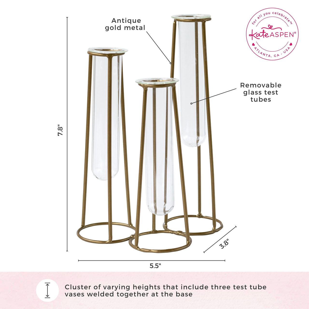 Test Tube Flower Vase - Alternate Image 6 | My Wedding Favors