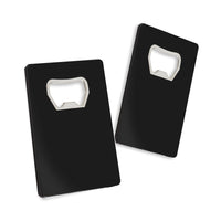Thumbnail for DIY Credit Card Bottle Opener (Black or White) - Alternate Image 2 | My Wedding Favors