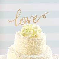 Thumbnail for Love Cake Topper - Alternate Image 6 | My Wedding Favors