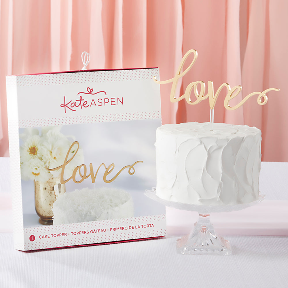 Love Cake Topper - Alternate Image 4 | My Wedding Favors