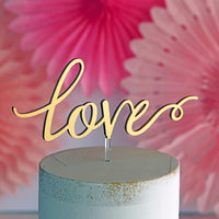Thumbnail for Love Cake Topper - Alternate Image 7 | My Wedding Favors