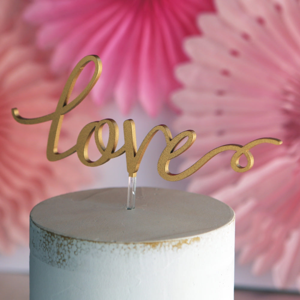 Love Cake Topper - Alternate Image 8 | My Wedding Favors