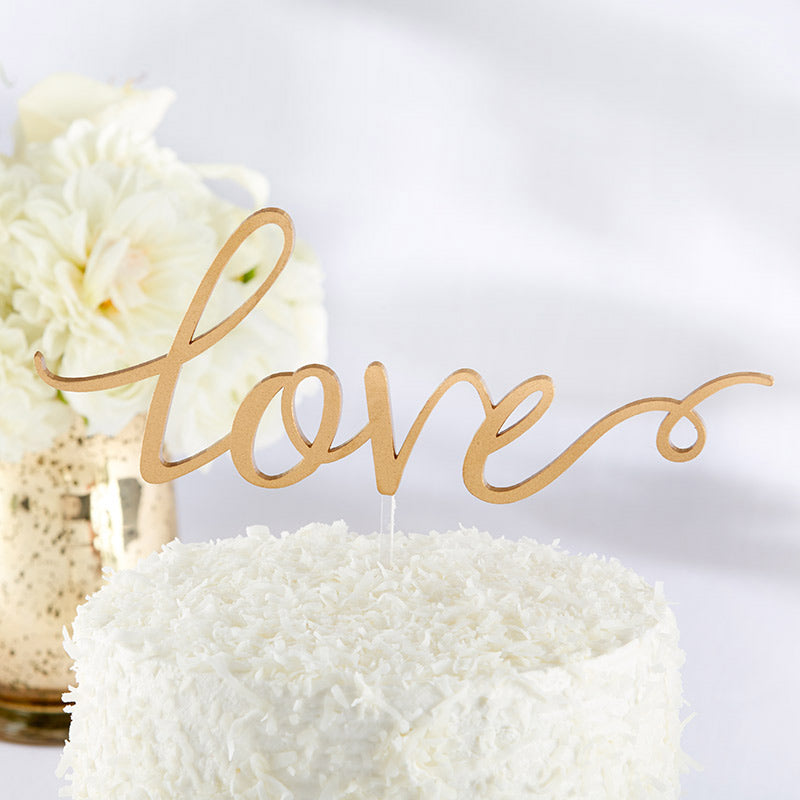 Love Cake Topper - Alternate Image 5 | My Wedding Favors