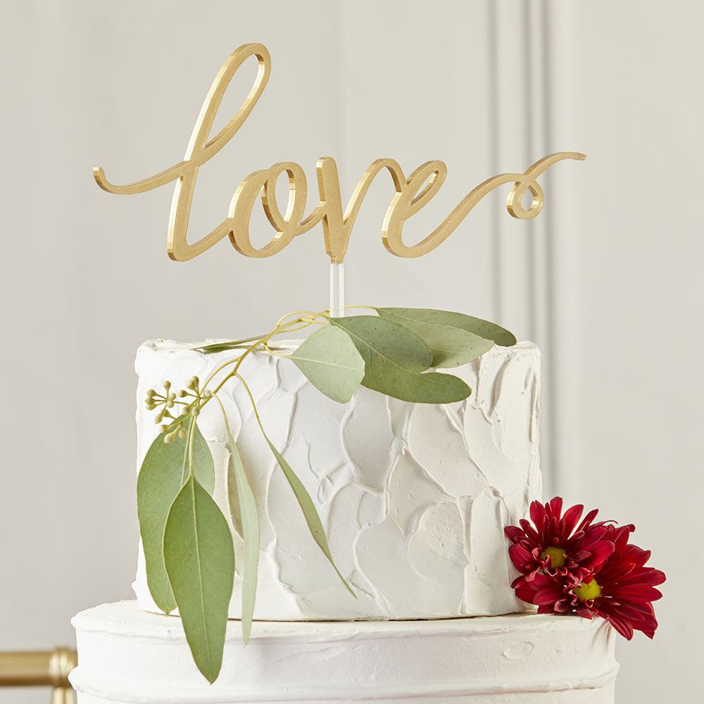 Love Cake Topper - Main Image | My Wedding Favors