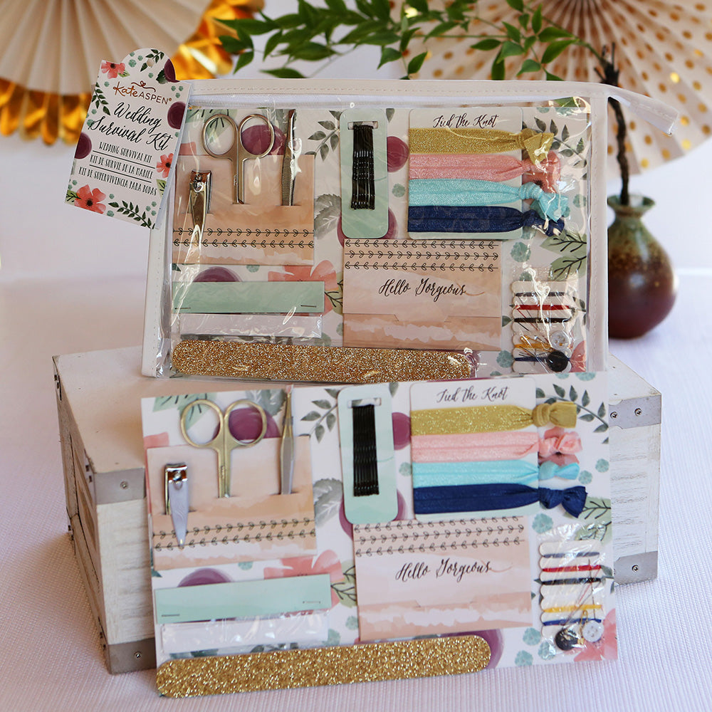 Floral Wedding Survival Kit - Alternate Image 4 | My Wedding Favors