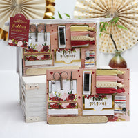 Thumbnail for Burgundy Blush Floral Wedding Survival Kit - Main Image | My Wedding Favors