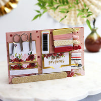 Thumbnail for Burgundy Blush Floral Wedding Survival Kit - Alternate Image 9 | My Wedding Favors